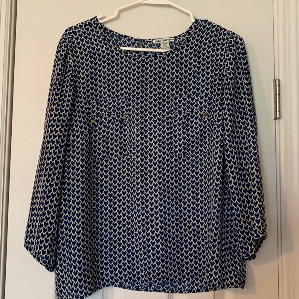 Fun, flowy blouse!